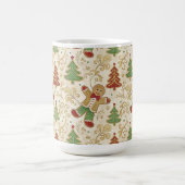 peperkoek man & kerstbomen koffiemok (Center)