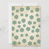 peperkoek man kerstfeest kaart (Achterkant)