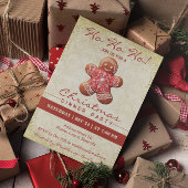  peperkoek man kerstfeest kaart