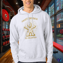  peperkoek man - Retro Halftone Golden Hoodie