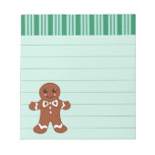 peperkoek-Notitieblok Notitieblok (Voorkant)