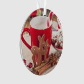 peperkoek rendierkoekjes ornament (voorkant)