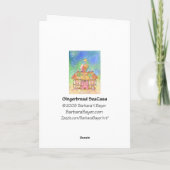 Peperkoek SeaCasa Feestdagen Kaart (Achterkant)