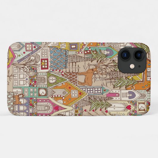 peperkoek stad Case-Mate iPhone case (Achterkant (horizontaal))
