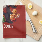 peperkoek theedoek (Quarter Fold)