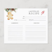  peperkoekkoekje man Holiday Baking (Voorkant)