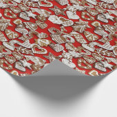 Peperkoekkoekjes Cadeaupapier (Hoek)