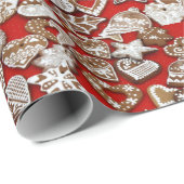 Peperkoekkoekjes Cadeaupapier (Rol Hoek)