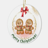 peperkoektijd keramisch ornament (Links)