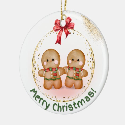 peperkoektijd keramisch ornament (Links)