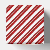 Pepermunt Candy Cane Gestreepte Favoriet Dozen Bedankdoosjes (Bovenkant)