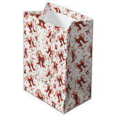 Pepermunt Charme Medium Cadeauzakje (Voorkant Gekanteld)
