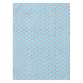 Pepermunt Christmas Blue Tafelkleed (Voorkant)