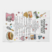 Pepermunt Crisp Tert Dish Handdoek (Horizontaal)