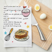 Pepermunt Crisp Tert Dish Handdoek (Quarter Fold)