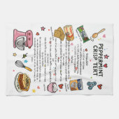 Pepermunt Crisp Tert Dish Handdoek (Horizontaal)