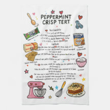 Pepermunt Crisp Tert Dish Handdoek