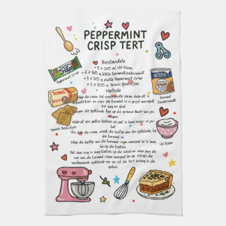 Pepermunt Crisp Tert Dish Handdoek