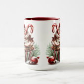 Pepermunt cupcakes mok (Midden)