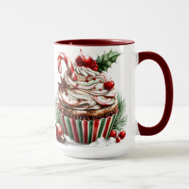 Pepermunt cupcakes mok