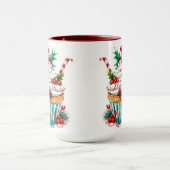 Pepermunt cupcakes mok (Midden)