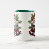 Pepermunt cupcakes mok (Midden)