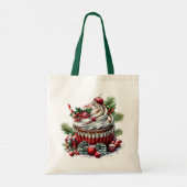 Pepermunt cupcakes tote bag (Achterkant)