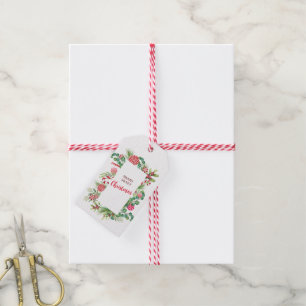 Pepermunt Elegance Gift Label Cadeaulabel