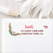 Pepermunt Elegance retour adreslabel Etiket (Insitu)