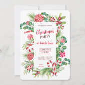 Pepermunt Elegantie Kaart (Voorkant)