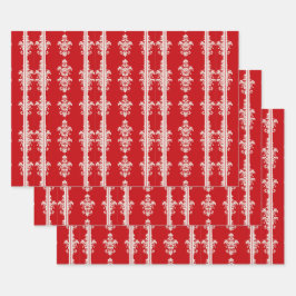 Pepermunt Feestdagen Inpakpapier Vel