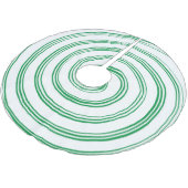 Pepermunt groen en witte spiraal boomrok kerstboom rok (Gekanteld)