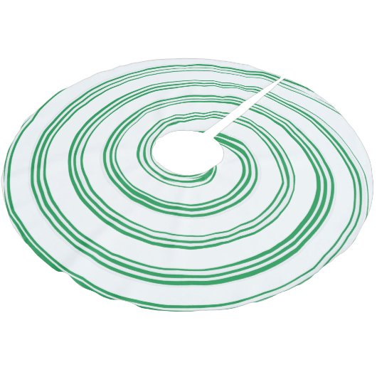 Pepermunt groen en witte spiraal boomrok kerstboom rok (Gekanteld)