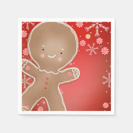 Pepermunt Grutterskoek Kerstfeest Servet