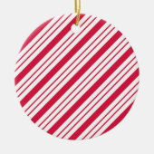 Pepermunt Kerst Snoep Ornament (Voorkant)