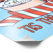 pepermunt latte seizoen foto afdruk (Hoek)