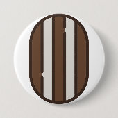 pepermunt ronde button 7,6 cm (Voorkant)
