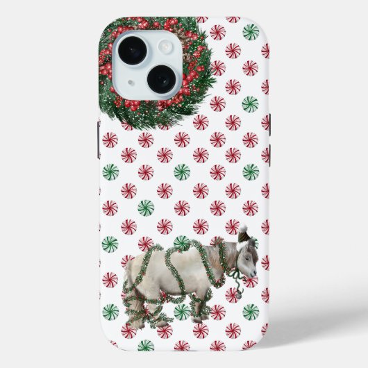 Pepermunt Shetland pony Case-Mate iPhone hoesje (Achterkant)
