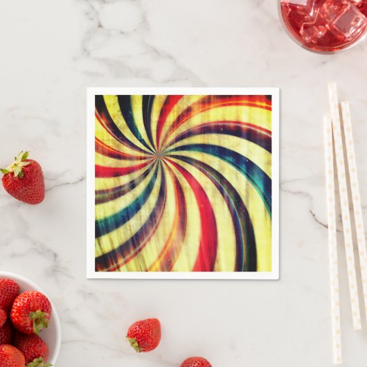  pepermunt snoep gestreept werveling rood blauw servet (Insitu)