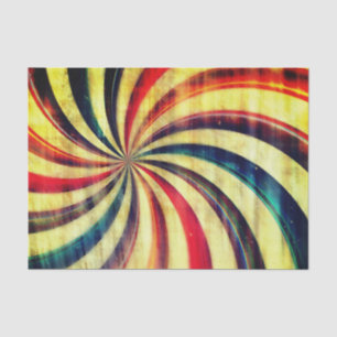 pepermunt snoep gestreept werveling rood blauw tissuepapier