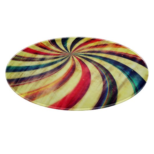  pepermunt snoep gestreepte carnavalstent snijplank (Hoek)