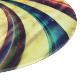 pepermunt snoep gestreepte carnavalstent snijplank (Hoek)