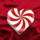 Pepermunt Snoep Heart Journal Notitieboek