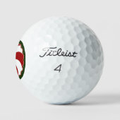 Pepermunt Snoep Kerstthema Golfballen (Logo)