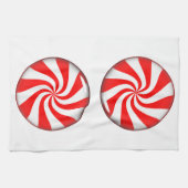 Pepermunt Snoepgoed Theedoek (Horizontaal)