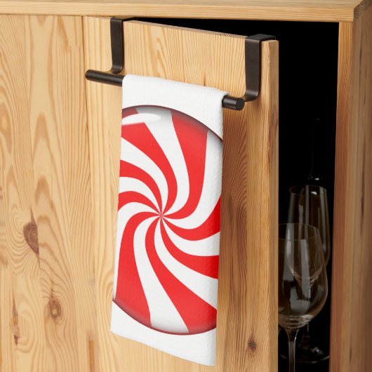 Pepermunt Snoepgoed Theedoek (Derde Gevouwen)