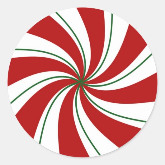Pepermunt Snoepje - sticker (Voorkant)