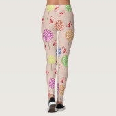 Pepermunt Snoepjes Mints Kerst,kerststokken Leggings (Achterkant)