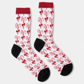 Pepermunt Snoepstok All-Over-Print Sokken (Rechts)