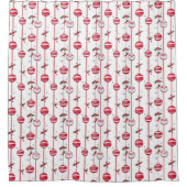 Pepermunt Spice Douchegordijn (Voorkant)